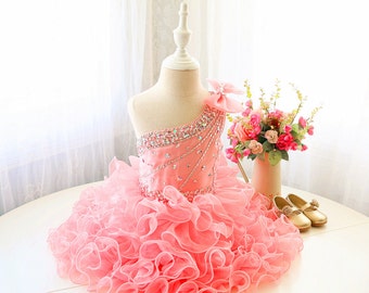 Toddler Pageant Dresses Gold